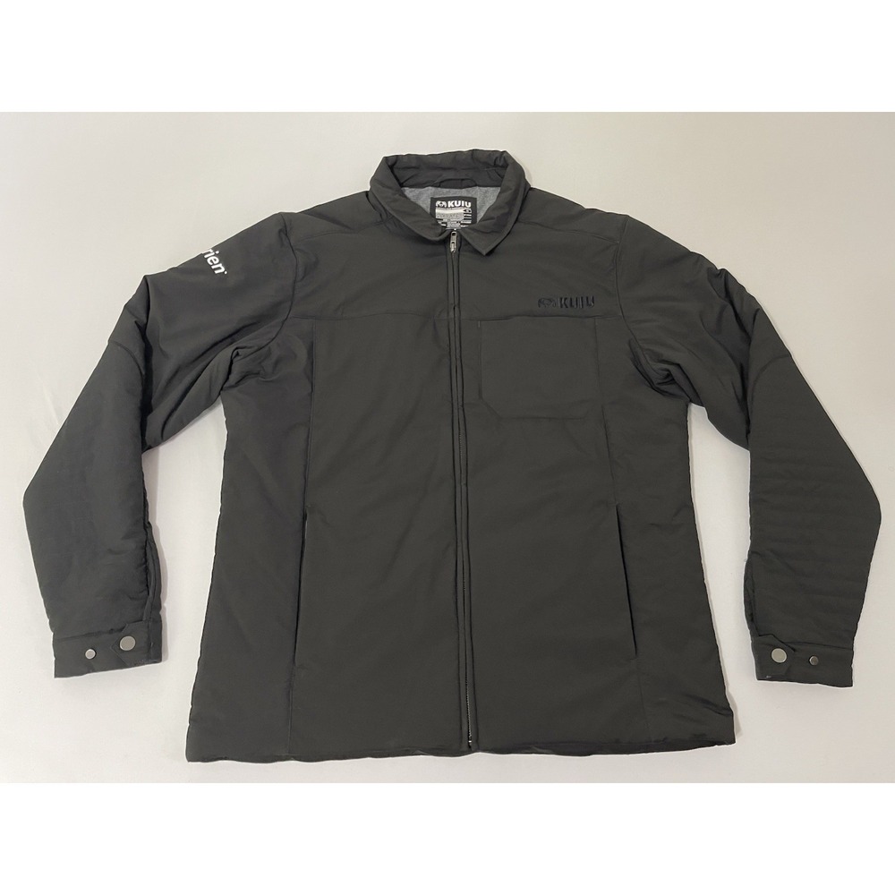 KUIU Men's Fairbanks Insulated Jacket Gunmetal Gray Base Camp DWR Coating Sz XL